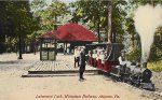 Lakemont Park's Miniature Railway, c. 1918.